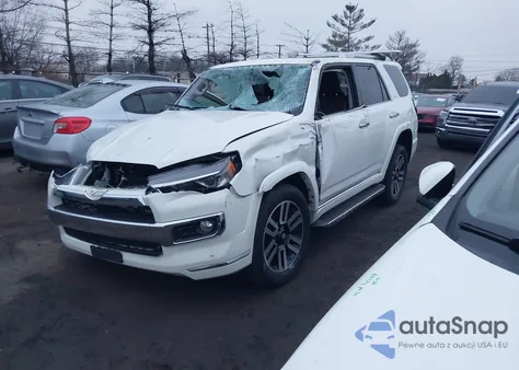 2015 Toyota 4Runner Limited z USA, uszkodzony, nr VIN JTEBU5JR3F5270340